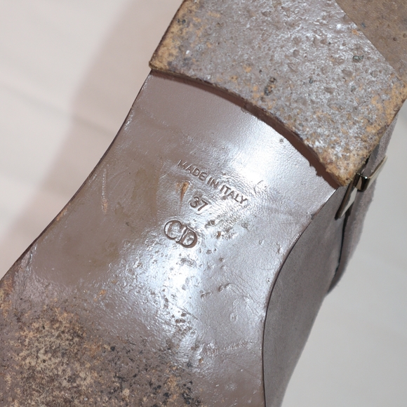 Dior Suede Ankle Boots - Picture 6 of 10